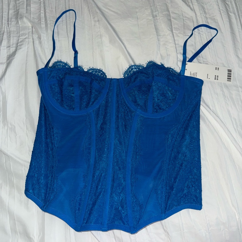 Urban Outfitters corset top NWT